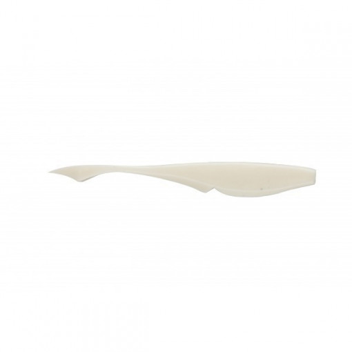 Shad Scorpitail Pearl White 13cm, 5buc/plic Biwaa