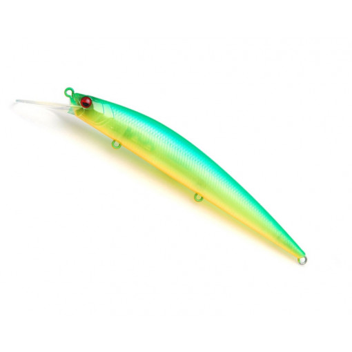 Vobler Raid Minnow Level Plus, 12.5cm, 14g, Lime Chart