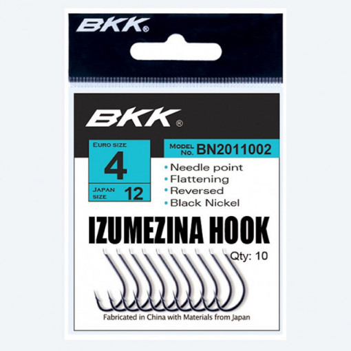 Carlige BKK Izumezina Diamond, Black Nickel