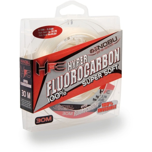 Fir Fluorocarbon Lineaeffe Nobu HFC Super Soft, Transparent, 30m