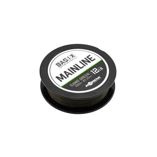 Fir Monofilament Korda Basix Mainline, Camo Green, 1000m