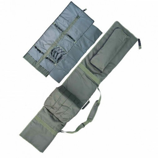 Husa crap pentru 4 lansete 190x40cm 3.60m C1-T Baracuda - Img 1