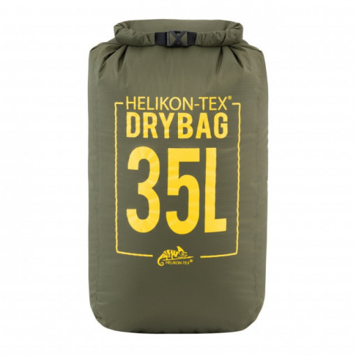 Sac impermeabil Helikon Tex, verde, 35 litri