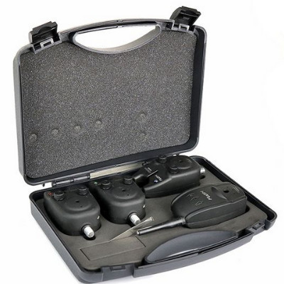 Set 3 avertizori cu statie Carp Pro Flash