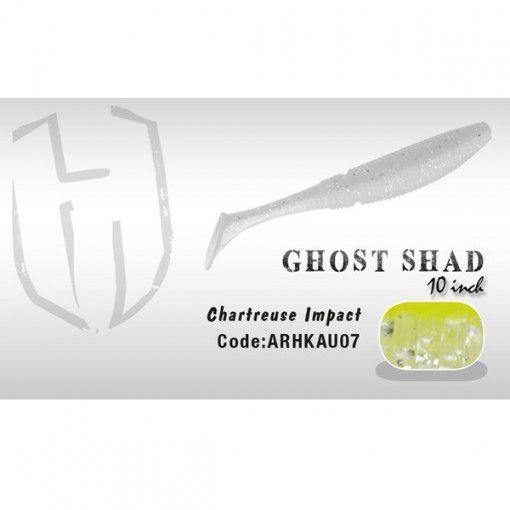 Shad Ghost 10cm Chartreuse Impact Herakles