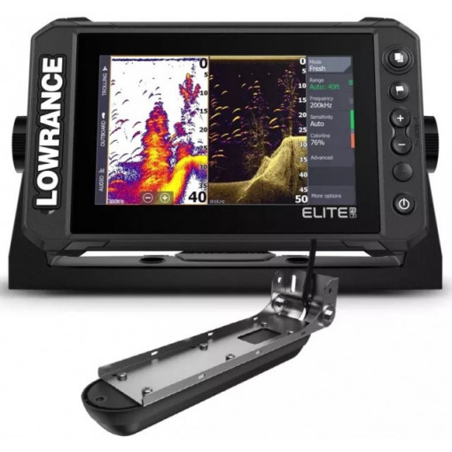 Sonar Lowrance Elite 7 FS, Active Imaging 3 in 1, GPS