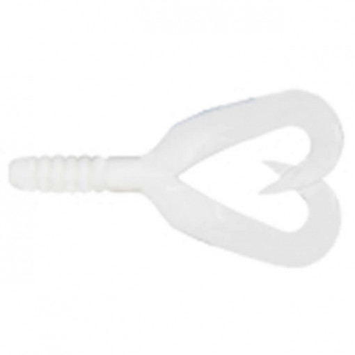 Twister Mann's Twintail, White, 4cm, 8buc