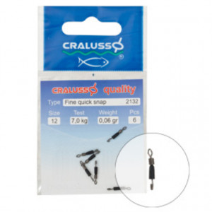 Agrafa rapida Cralusso Match, 6buc