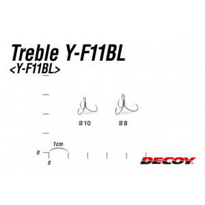 Ancora Decoy Y-F11 Bl Extra Fine Wire Barbless