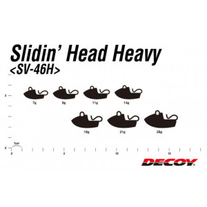 Jig Decoy Sv-46H Slidin Head Heavy