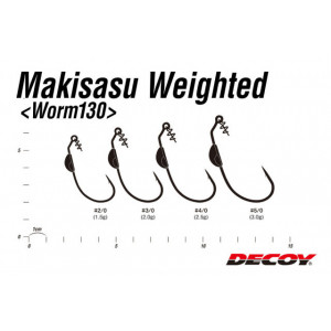 Carlige Offset Decoy Worm 130 Makisasu Lestat