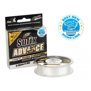 Fir Sufix Advance HMPE Hyper CoPolymer, transparent, 150m - Img 2