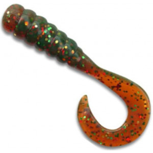 Grub Big Hammer Grubs, Motor Oil Christmas, 4.5cm, 25 buc