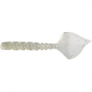 Grub Mustad Aji Finesse Hila, 4.3cm, Clear Luminous Silver Glitter, 12buc/plic