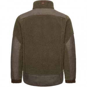 Jacheta Blaser Sherpa Fleece, dark olive - Img 3