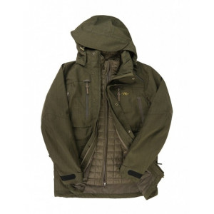 Jacheta Hybrid 2 in1 Moss Melange Blaser - Img 6