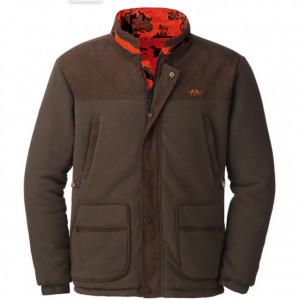 Jacheta reversibila Blaser Fleece Bastian Mud, maro - Img 1