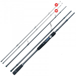 Lanseta Baracuda Urban Stick, 2.10m, 7-20g, 15-40g, 4+1 tronsoane