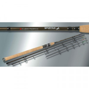 Lanseta Sportex XCLUSIVE Feeder NT Medium Heavy, 3.90m, 100-190g, 3 + 3 tronsoane