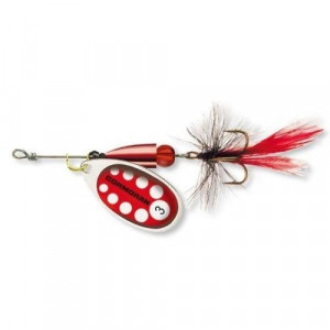 Lingurita Rotativa Red Silver Fly Cormoran  NR.1/3g