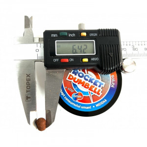 Mini Boilies Method Feeder Rocket Dumbell 6mm - Img 2