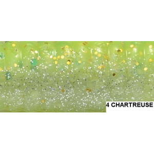 Naluca Fun Tail Grub Chartreuse Ghost 85mm, 10buc/plic Rapture - Img 4