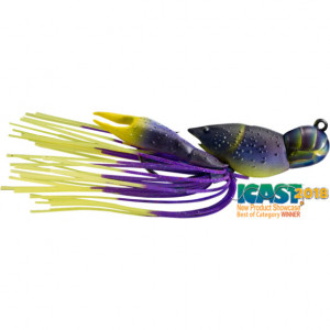 Naluca Livetarget Hollow Crawfish Jig, culoare Junebug-Chart, 4cm, 11g - Img 2