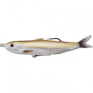 Naluca Livetarget Hollow Shiner, culoare Amber-Silver Flake, 11.5cm, 14g