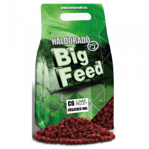 Pelete Haldorado Big Feed C6, 6mm, 2kg
