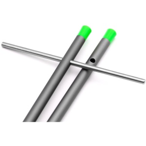 Picheti pentru Masurarea Distantei Korda Basix Grey Aluminium Distance Sticks, 2buc/set - Img 3
