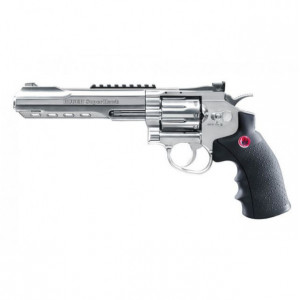 Pistol airsoft CO2 Ruger SuperHawk 6" Silver  / 8 bb / 3J Umarex - Img 2