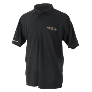 Polo match negru Maver
