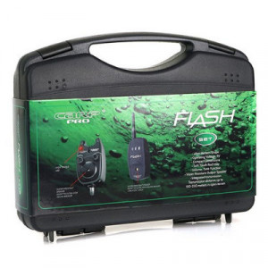 Set 2 avertizori cu statie Carp Pro Flash