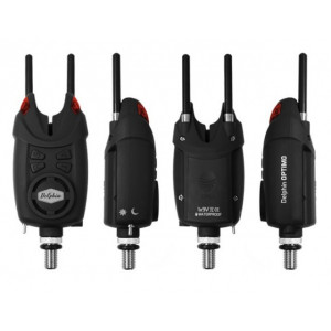 Set 3 avertizoare cu statie + hangere cu lant Delphin OPTIMO - Img 2