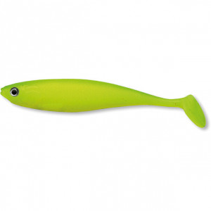 Shad Cormoran Action FIN UV Lime, 10cm, 7g, 2buc