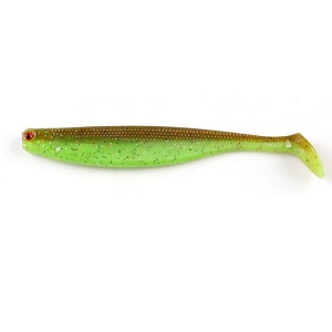 Shad Fast Strike Bionic Soft Perch, Lime Pepper, 5cm/1g, 10buc/blister - Img 1