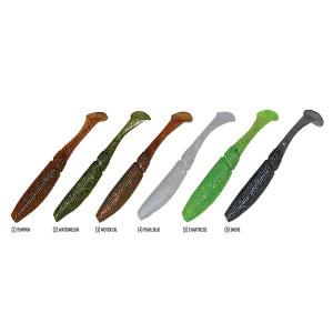 Shad Power Shad Pumpkin 10cm, 8buc/plic Rapture - Img 4