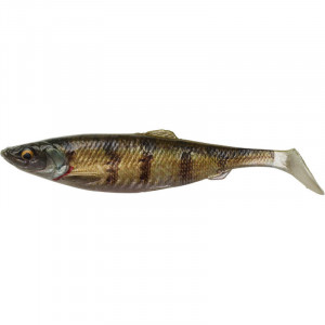 Shad Savage Gear 4D LB Herring, culoare Zander, 9cm, 5g, 4buc/plic