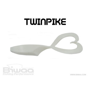Shad Twinpike Pearl White 15cm / 24g / 3buc / plic Biwaa