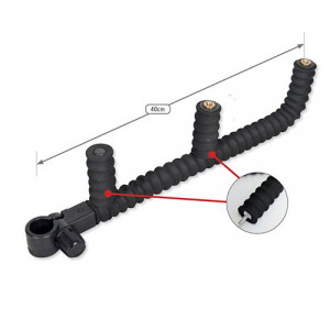 Suport lateral EVA triplu 40cm Colmic
