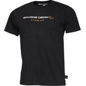 Tricou Savage Gear Junior, Black Ink