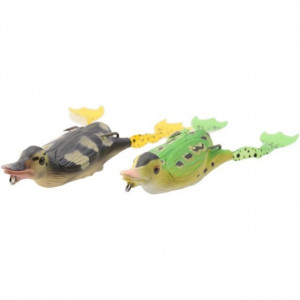 Vobler 3D Hollow Duckling 7,5cm/15g Yellow Savage Gear - Img 2