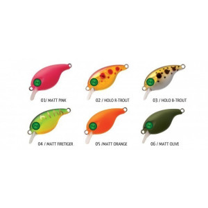 Vobler Chibi Crank Mat Pink Floating 2.8cm 1.8g Rapture - Img 2