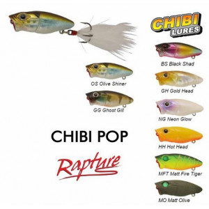 Vobler Chibi Pop Floating Matt Fire Tiger 3.7cm, 2.5g Rapture - Img 2