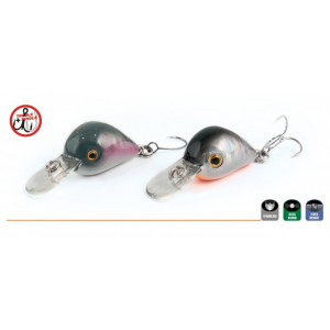 Vobler Pro Hot Buzz Sinking Olive Shiner 2.5cm, 3g Rapture - Img 3