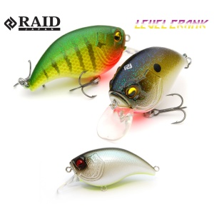 Vobler Raid Level Crank, Neon Shad, 5.1cm, 10.5g - Img 2