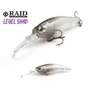 Vobler Raid Level Shad Su 030 Real Ginkuro, 5.3cm, 4.3g - Img 2
