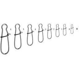 Agrafa cu vartej Mustad Duo Lock, 10buc