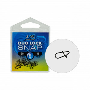 Agrafe prindere rapida L&K Duo Lock Snap, 10buc
