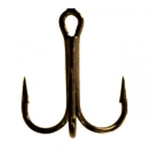 Ancora tripla Mustad, nickel, 25buc
